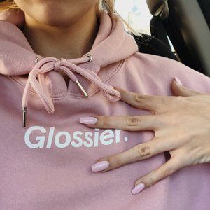glossier sweater